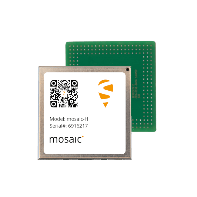 mosaic-go H (heading) GNSS module evaluation kit | Septentrio